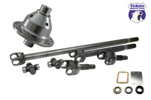Jeep YJ Axle Kit - Front - Yukon Gear & Axle - 4340 Chromoly + Grizzly Locker - `84-`06